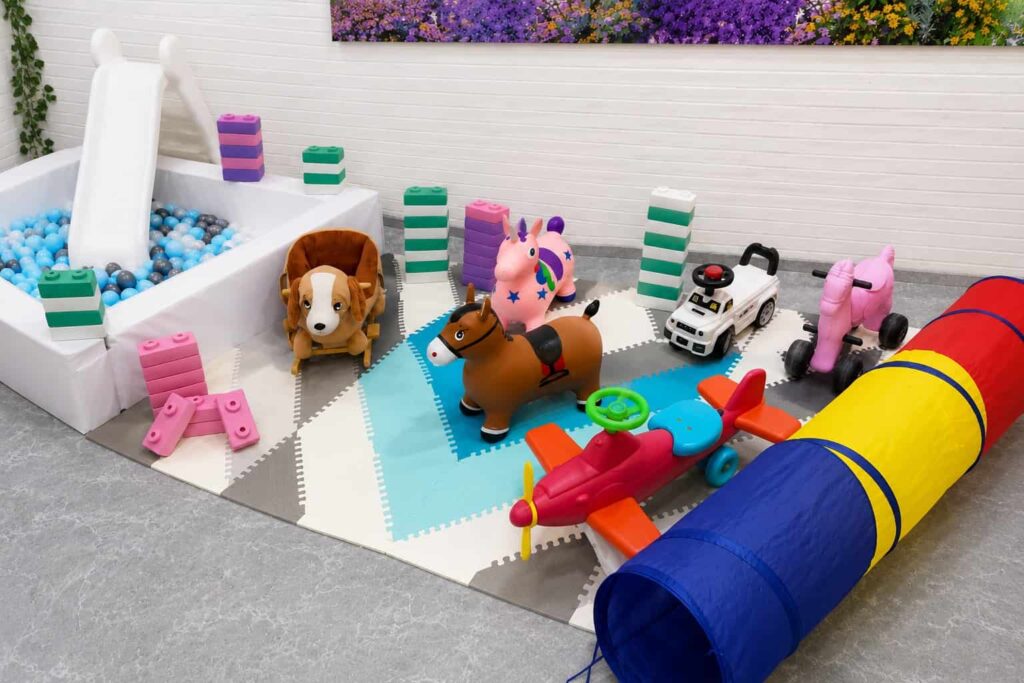 que es una plaza blanda para cumpleaños infantiles
